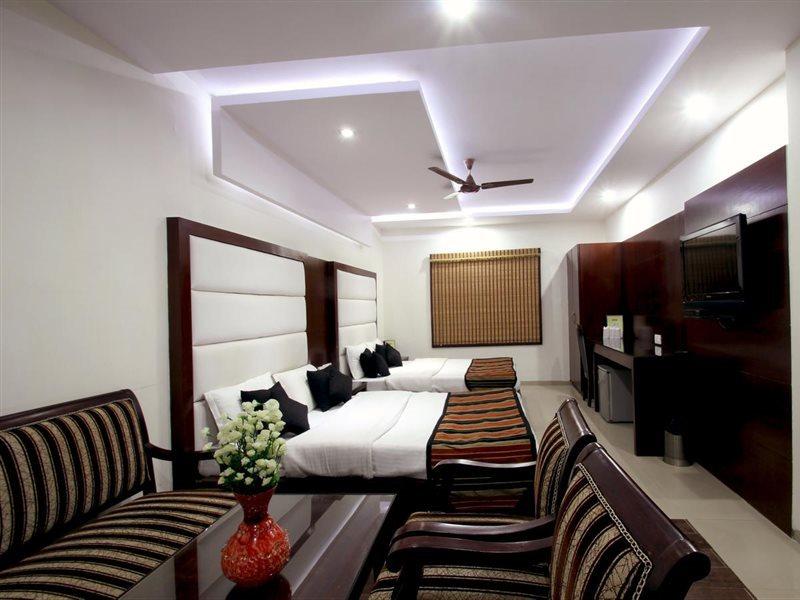 Hotel Mohan International Neu-Delhi Exterior foto