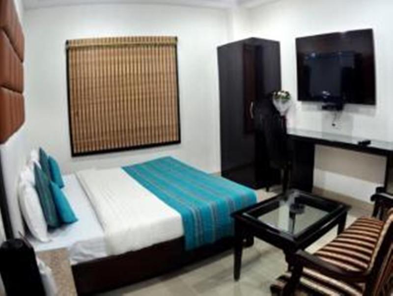 Hotel Mohan International Neu-Delhi Exterior foto