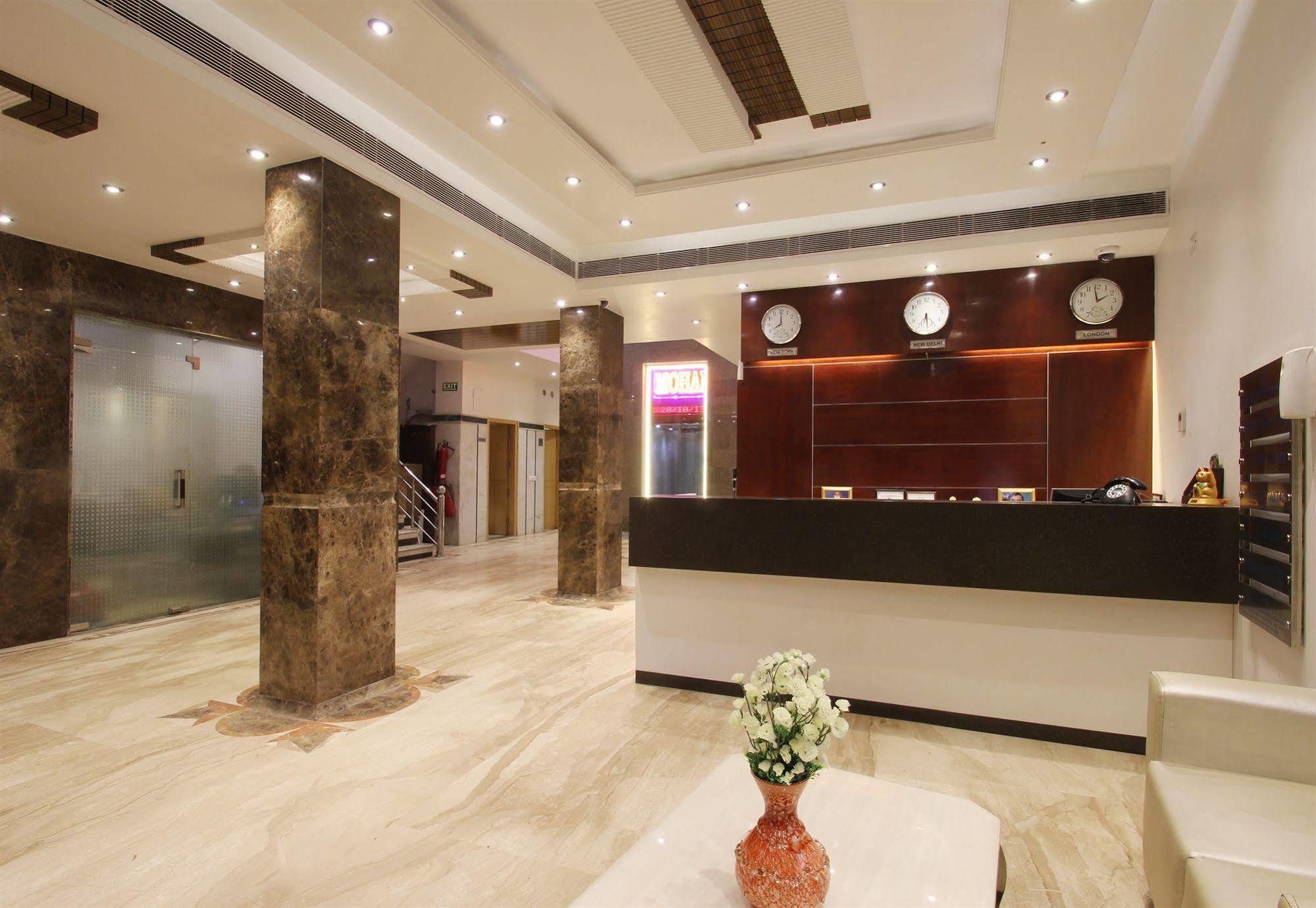 Hotel Mohan International Neu-Delhi Exterior foto